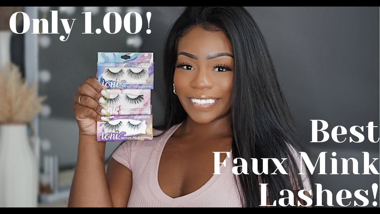 THE BEST FAUX MINK LASHES 1.00 | IONI LASHES