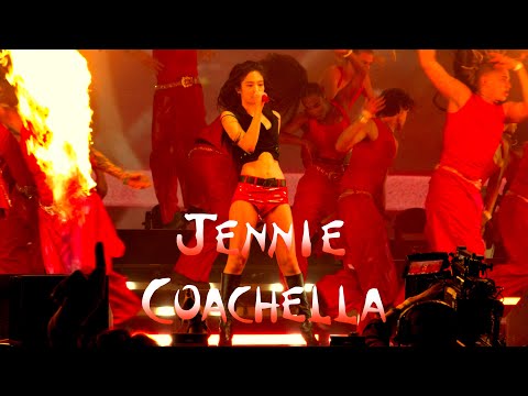 [FRONT ROW 4K60 HDR] 🔥🔥🔥 JENNIE BLACKPINK COACHELLA WEEKEND 2 'SOLO' + 'LIKE JENNIE' 👑