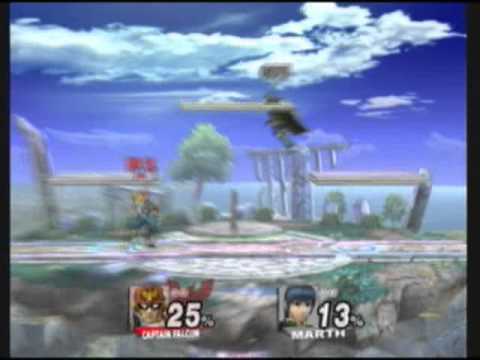 Marth CPU canceling d-air into f-air...?