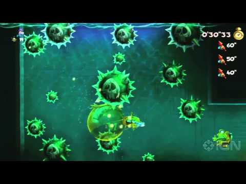 Rayman Legends Walkthrough: Olympus Maximus - Dark Creatures Rise (Invasion)