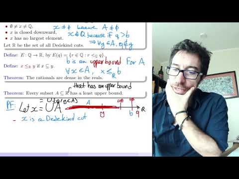19. Set Theory.  Real Numbers