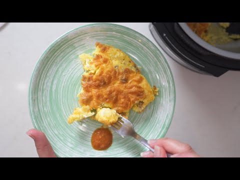 Egg Puff Breakfast Casserole in the Ninja Foodi