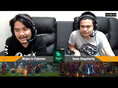 Ninjas in Pyjamas vs Team Singularity Game 3 (BO5) | WePlay! Dota 2 Tug of War: Radiant