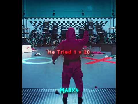 He Tried 1 v 20 Player 120  ("Squid Game 2") SPOOKY (Super Slowed) #120  #squidgame #squidgame2