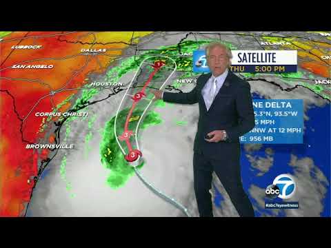 Hurricane Delta update: Delta on path to bring 'life-threatening' storm surge to Louisiana | ABC7