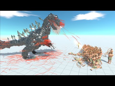 100x ARCHERS vs MODDED UNITS - Animal Revolt Battle Simulator