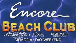 Tiesto deadmau5 Calvin Harris  MDW 12  Surrender  Encore Beach Club DJ LineUp