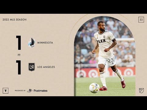 Highlights | LAFC 1-1 Minnesota United 9/13/22