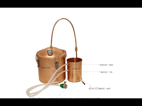 Kingsunshine Copper Moonshine Still Water Distiller