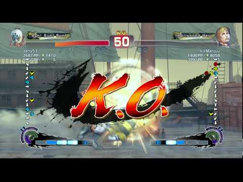 USFIV~ El Fuerte (zeny53) vs.  Cody (IceManjuu) HD