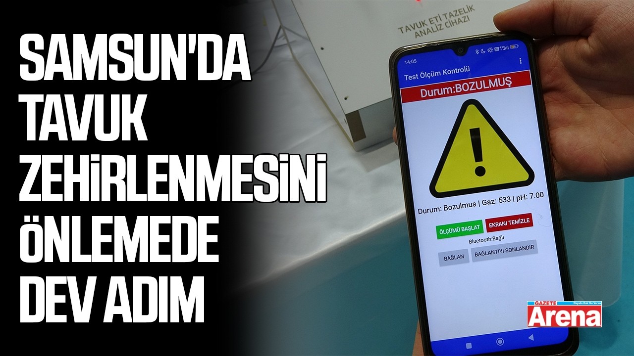 Samsun'da gıda zehirlenmesini önlemede dev adım