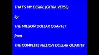 That&#39;s My Desire extra verse