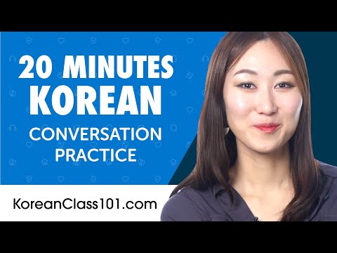20 Minutes of Korean Conversation Practice for Everyday Life | Do You Speak Korean?
