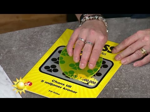 Trissvinnaren Elisabeth: "Mamma och jag delar på vinsten" - Nyhetsmorgon (TV4)