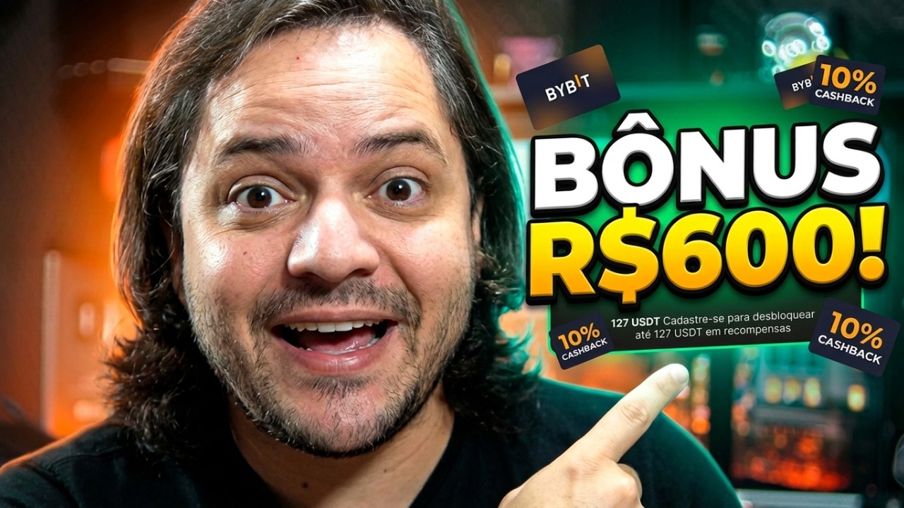 Bybit MUDOU: Veja como ganhar até R$600 de BÔNUS!