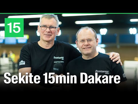 15min komanda išvyksta į Dakarą