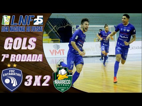 Gols Foz Cataratas 3x2 Marreco | 7ª Rodada | LNF 2020 (15/10/2020)