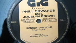 Phill Edwards Feat Jocelyn Brown - Mysterious (Unique Mix)