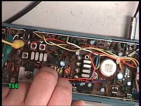 Grandstand P2004, UK CB radio 2W, 4-channel (Hand portable). Transmit adjustment