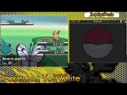 Pokemon Volt White Walkthrough 9 - Route 3 and  MijuFan Evolves!