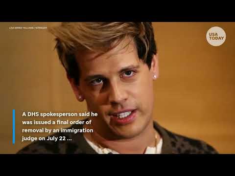 Milo Yiannopoulos detained by ICE