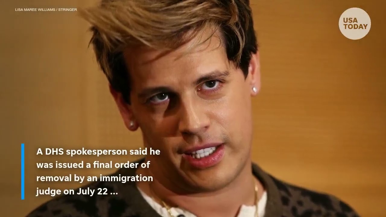 Milo Yiannopoulos detained by ICE