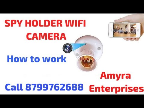 Wi-Fi Spy Holder Camera