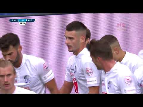 Louis Schaub   Goal Basel Luzern 1 -1 04.10.2020
