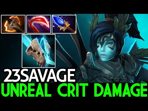 23SAVAGE [Phantom Assassin] Unreal Crit damage One Hit Kill Dota 2