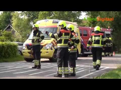 Lichtgewonde bij kopstaartbotsing in Kerkwijk
