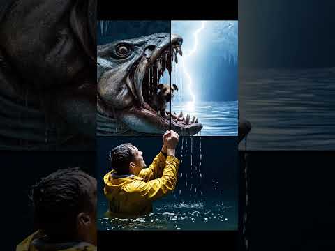😱 Man SAVES Dog From GIANT Monster Fish! 🎣 (Unbelievable Rescue!) 🐕‍🦺