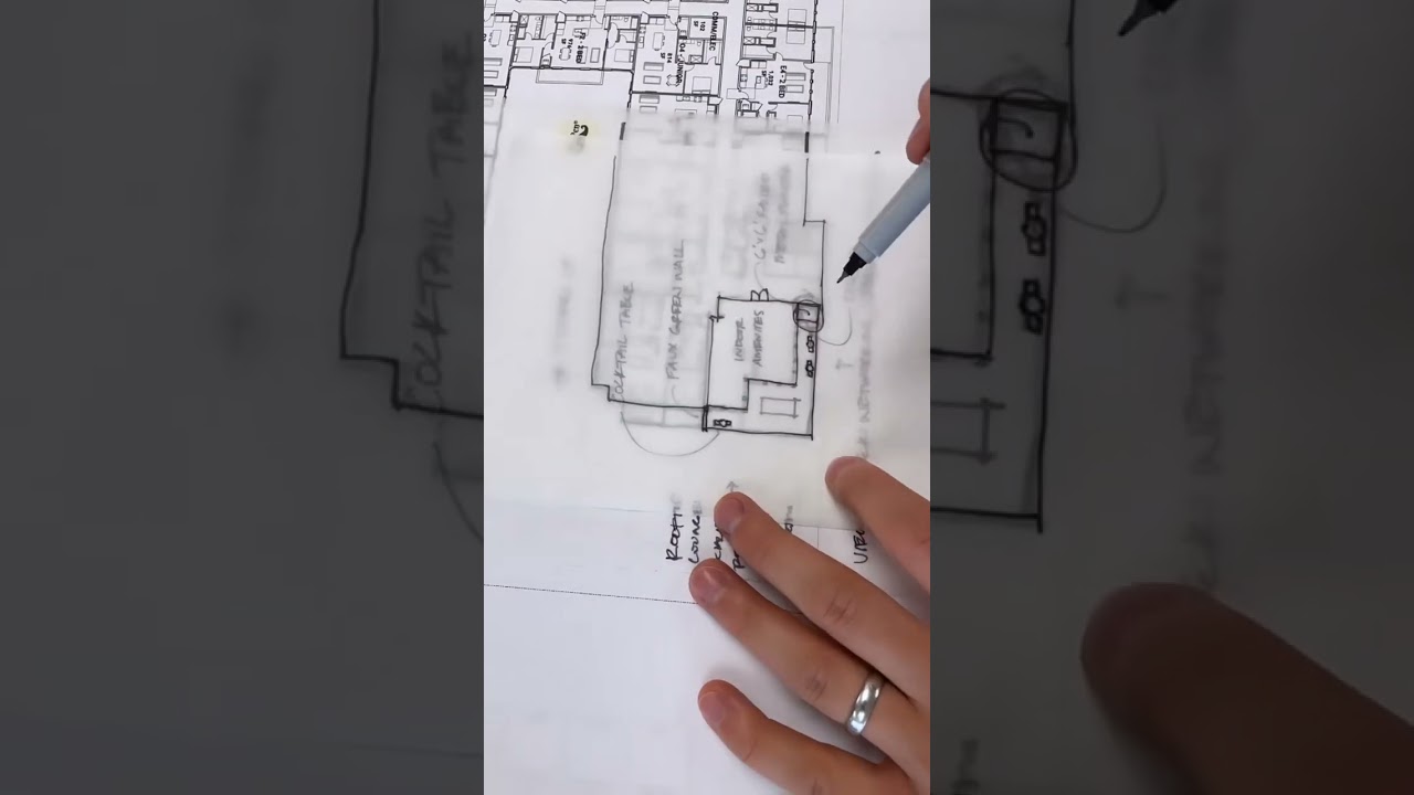 Floorplan design process with Loft Six Four #archisource #architect #drawingprocess #designprocess