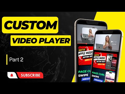 SwiftUI Custom Video Player - YouTube Video Player - Part 2 - SwiftUI Tutorials