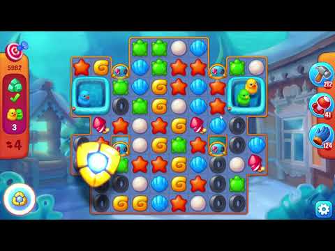 🎯 Fishdom 5982 Challenge Level - 19 moves + 💥💥🧨💣