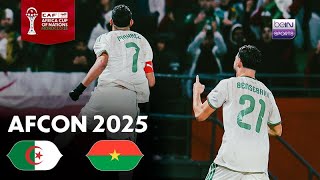 Algeria vs Burkina Faso | HIGHLIGHTS EXTENDED - AFCON 2025 | 12/28/2025 | beIN SPORTS USA