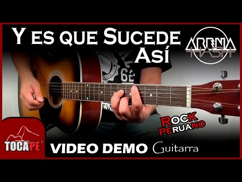 Y ES QUE SUCEDE ASÍ 👫 - Arena Hash / GUITARRA Cover / TocaPe N°017