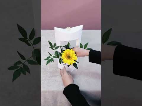 10pcs Hollow Handheld Flower Gift Box