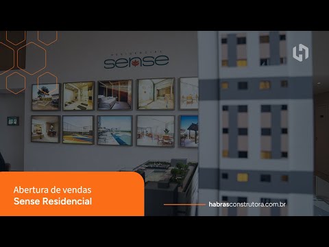 Habras | Lançamento e abertura de vendas Sense Residencial