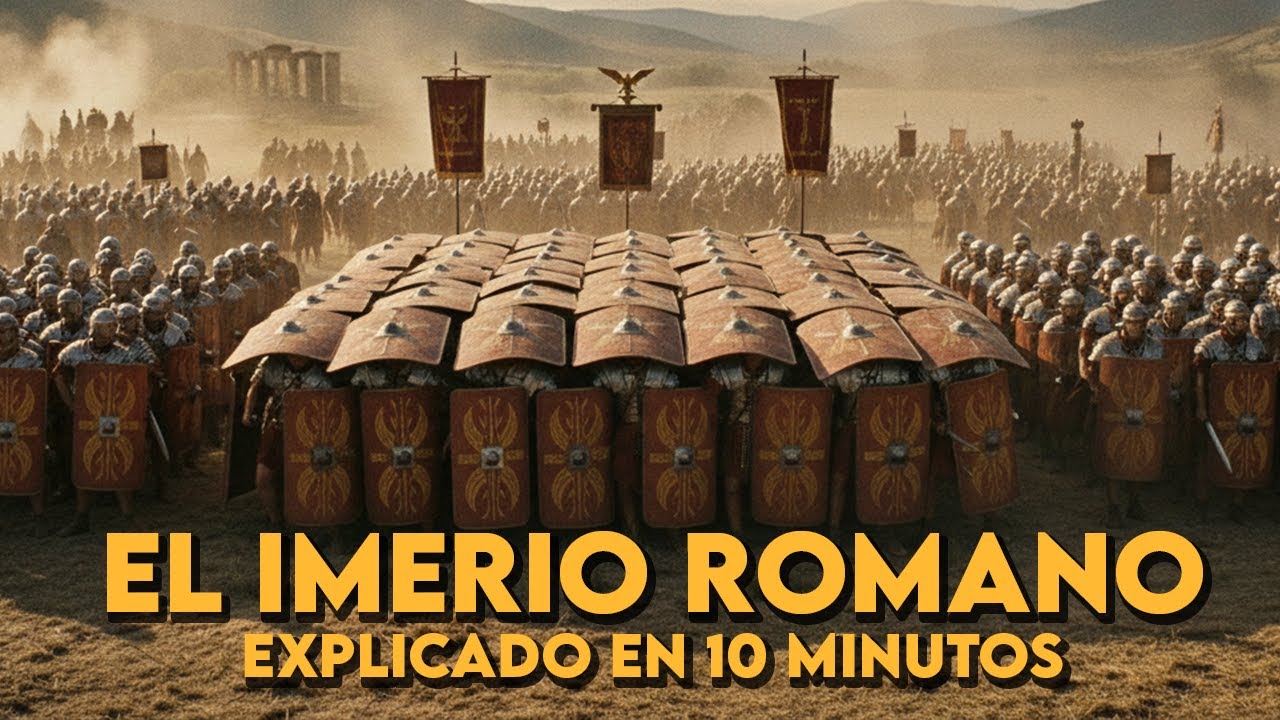 ✅ El IMPERIO ROMANO en 10 minutos | Resumen de la historia de la ANTIGUA ROMA