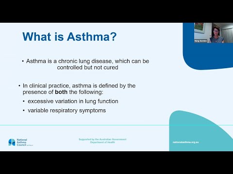 What's new in adult asthma management? CPD webinar