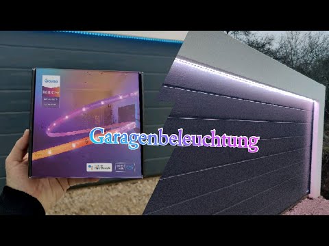Retrofit your garage door lighting with Govee LED strips / Smart Home