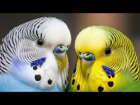 Budgie Chirping Sounds In The Colony Cage Préparez-vous à sourire मुस्कुराने के लिए तैयार हो जाइए!
