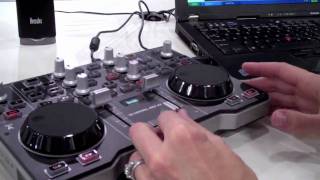Video thumbnail for CES 2010 - Hercules Demos the mp3 e2 USB DJ Console by Futurelooks