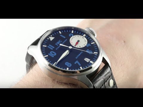 IWC Big Pilot's Watch "Alexei Nemov" Limited Edition IW5004-31 Luxury Watch Review