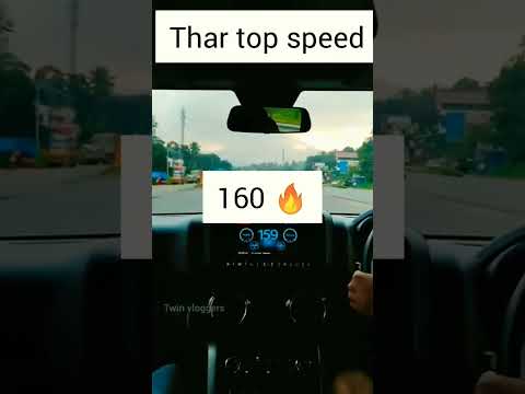 Thumbnail for Force Gurkha VS Mahindra Thar Top speed @ArunPanwarx #forcegurkha #thar #topspeed by Force Gurkha