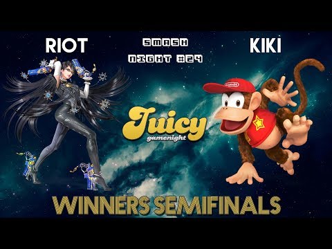 Juicy Smash Night #24 - Winners Semis - Riot v. Kiki