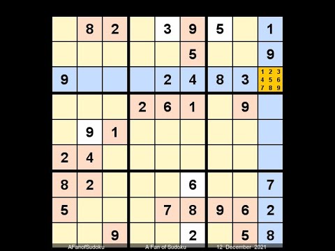 How to Solve The Hindu Sudoku Hard December 12, 2021