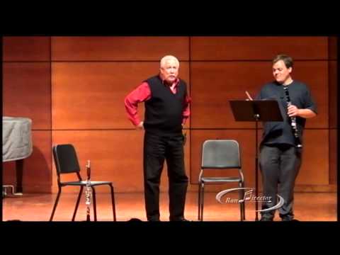 Paquito D'Rivera Masterclass: "The Clarinetist and Composer"