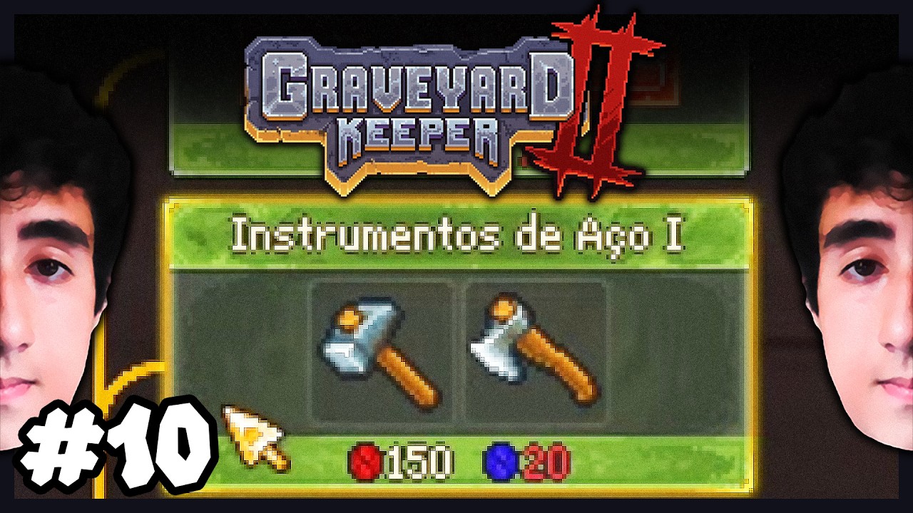 CHEGAMOS NO AÇO 🧟‍♂️ Graveyard Keeper 2 - #10
