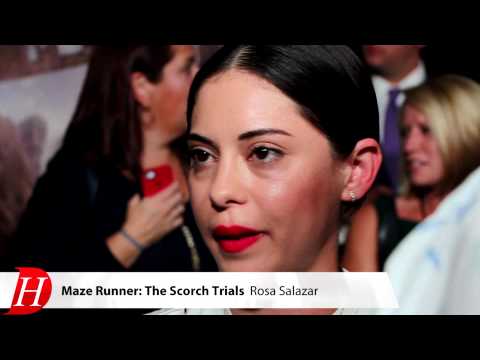 Rosa Salazar at The MAZE RUNNER: THE SCORCH TRIALS Premiere